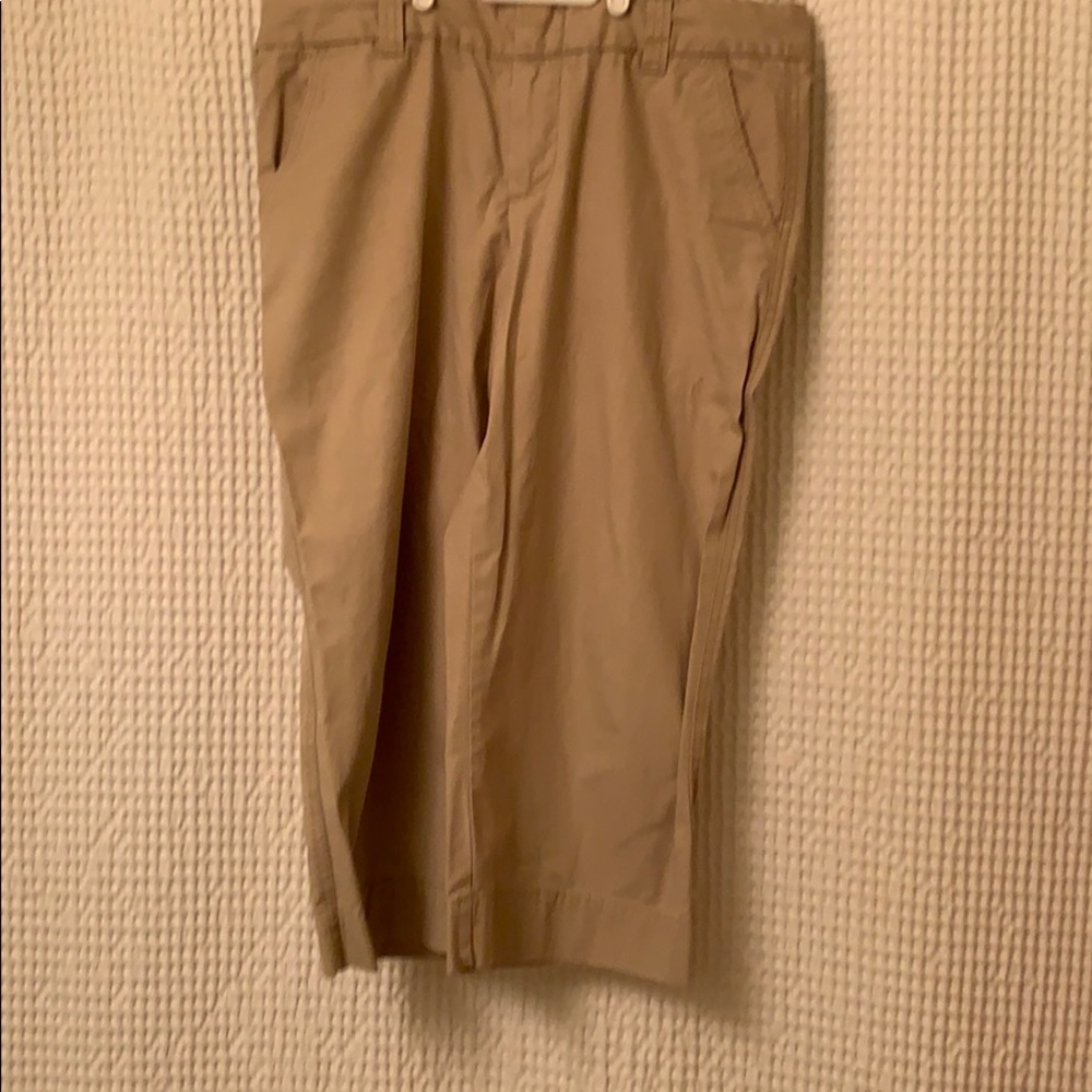 Khaki Capris